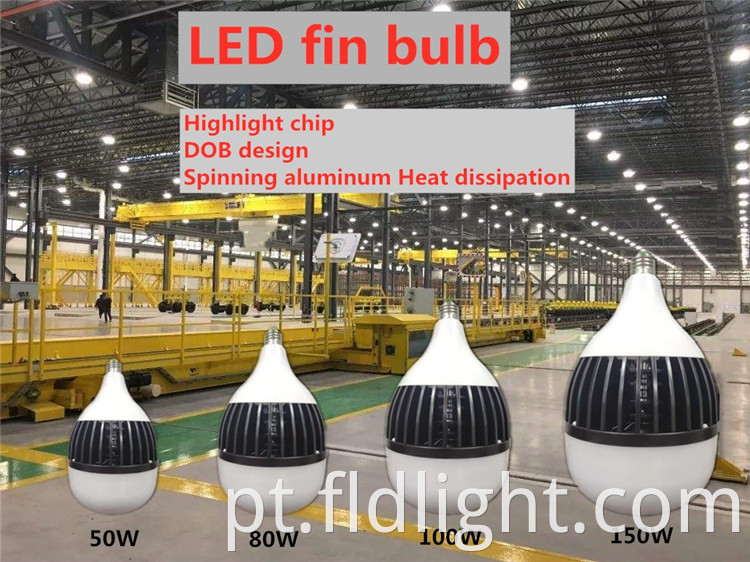 E27 led fin bulb chip 2835